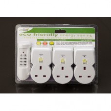Lyveco Remote Control Sockets - 3 Pack