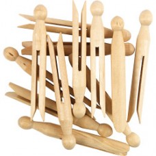 Wooden Dolly Peg (Pack of 24)