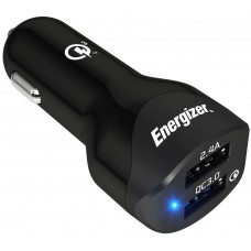 Energizer Twin USB Car Charger (Fast Charge)